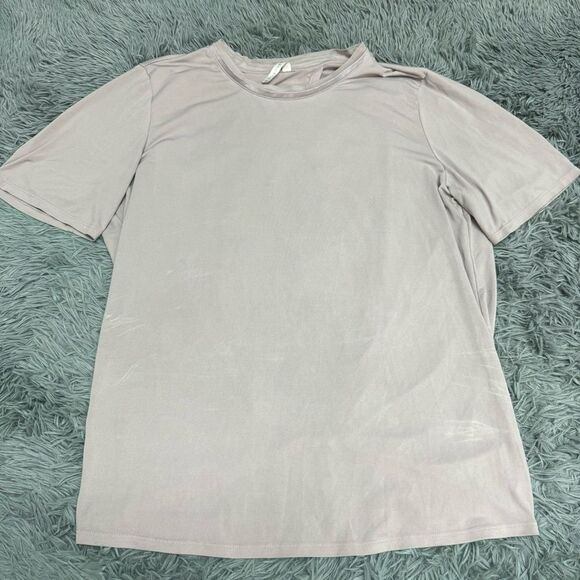 Fabletics Short Sleeve Open Back Athletic Shirt Size XXL - Picture 1 of 9